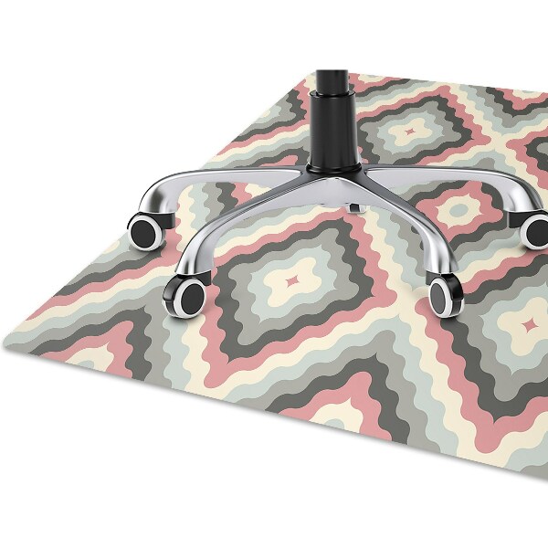 Alfombra silla ordenador Ilusión óptica
