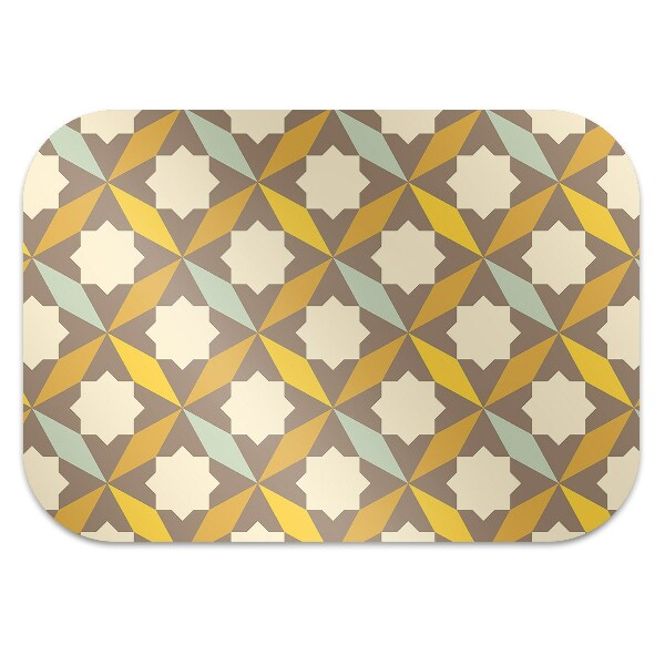 Alfombra silla ordenador Patrón retro