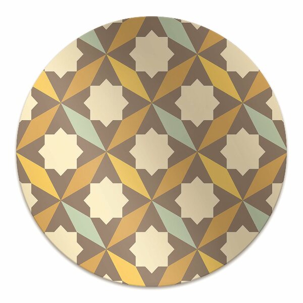Alfombra silla ordenador Patrón retro