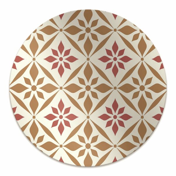 Alfombra para silla de escritorio Patrón floral