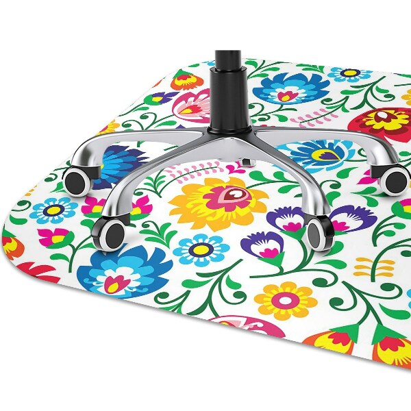 Alfombra silla ordenador Arte popular