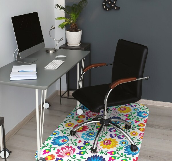 Alfombra silla ordenador Arte popular
