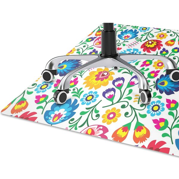 Alfombra silla ordenador Arte popular