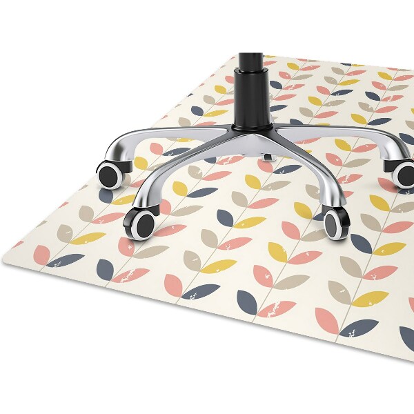 Alfombra silla ordenador Ramas y hojas
