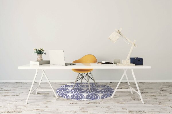 Alfombra silla ordenador Papel kurpie