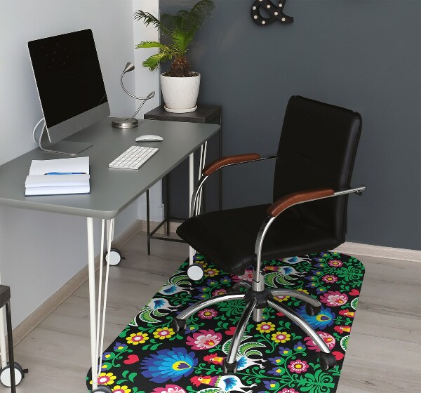 Alfombra para silla de escritorio Arte popular