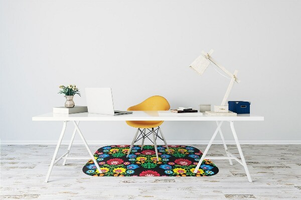 Alfombra para silla de escritorio Arte popular