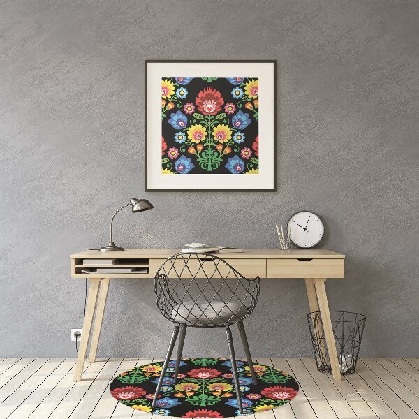 Alfombra para silla de escritorio Arte popular