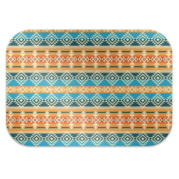 Alfombra silla ordenador Patrón de estilo navajo