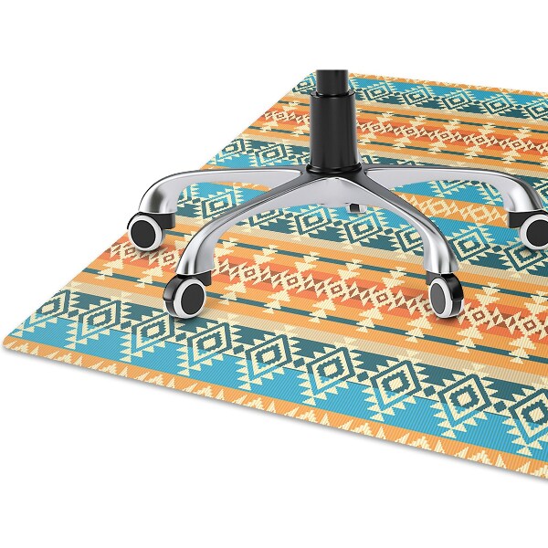 Alfombra silla ordenador Patrón de estilo navajo
