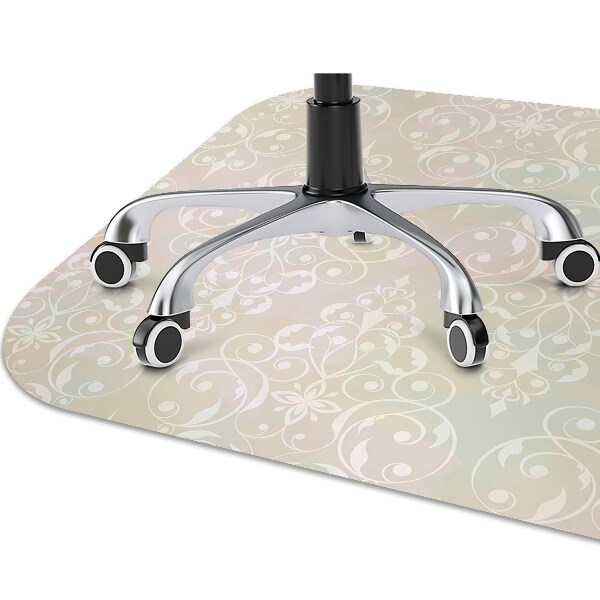 Alfombra para silla de escritorio Patrón de oro vintage
