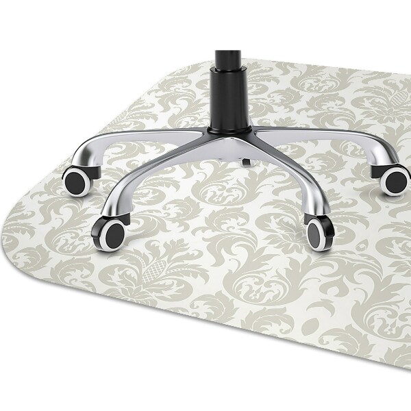Alfombra silla ordenador Patrón floral