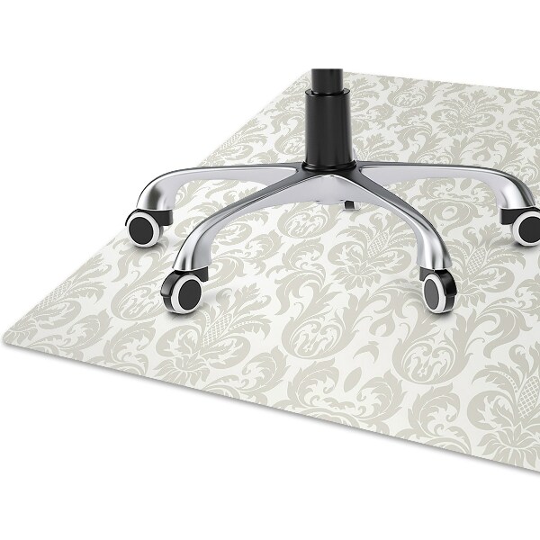 Alfombra silla ordenador Patrón floral