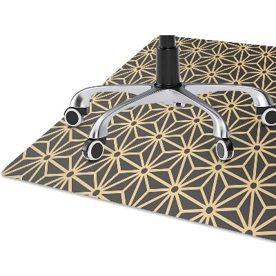 Alfombrilla para silla de escritorio Cubos y puntos