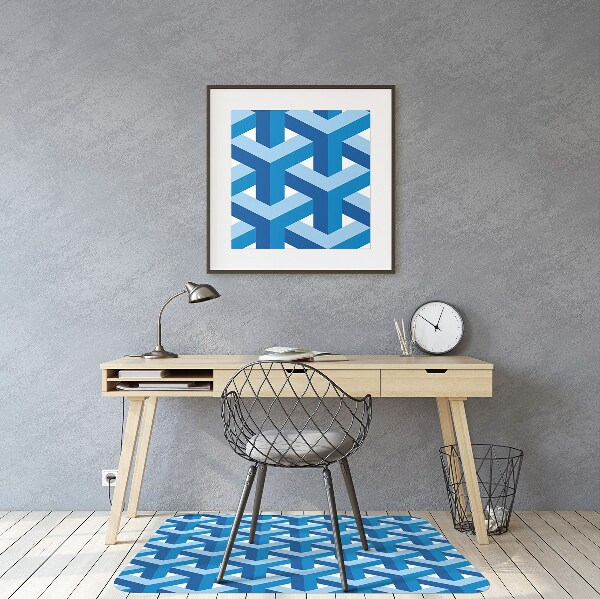 Alfombrilla para silla de escritorio Gráficos de tres dimensiones