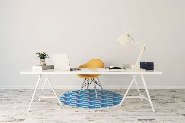 Alfombrilla para silla de escritorio Gráficos de tres dimensiones