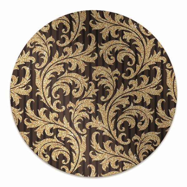 Alfombra silla ordenador Patrón caducifolio