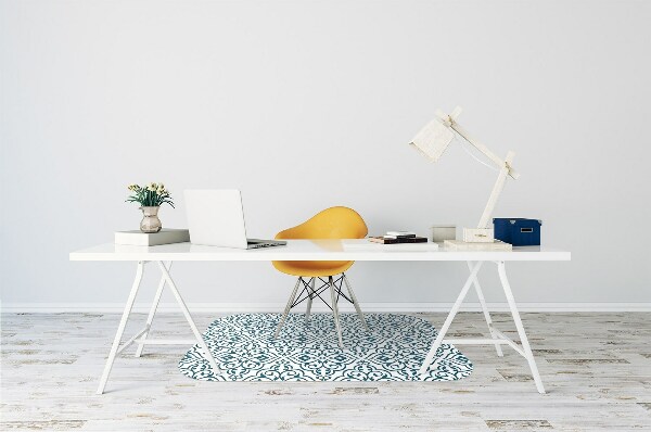 Alfombra para silla de escritorio Ornamento