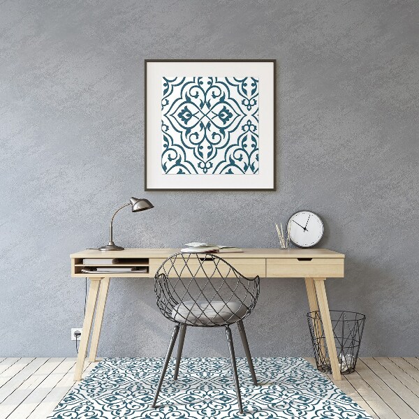 Alfombra para silla de escritorio Ornamento