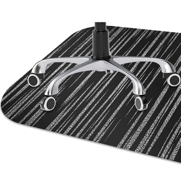 Alfombra silla escritorio Proyecto negro