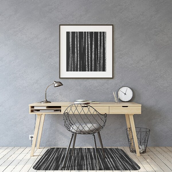 Alfombra silla escritorio Proyecto negro