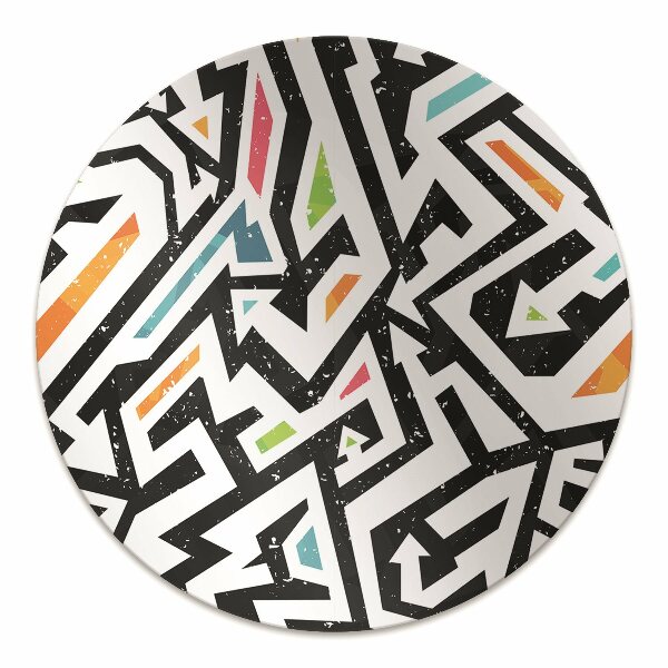 Alfombra silla ordenador Pintada