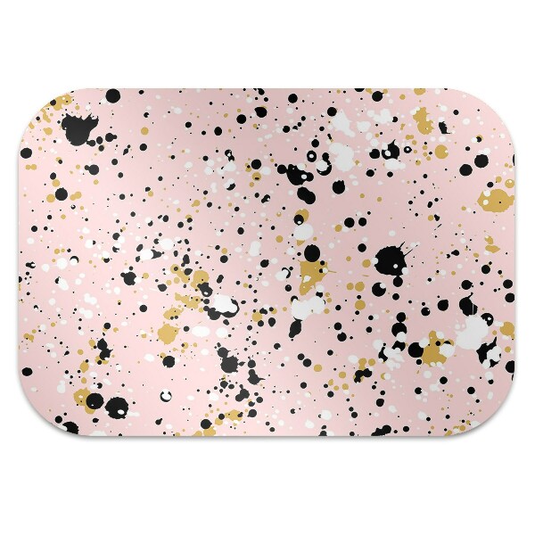 Alfombra silla ordenador Manchas de pintura