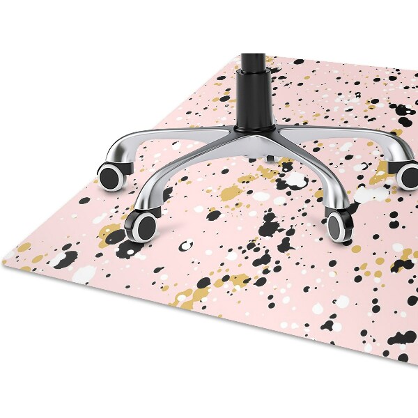 Alfombra silla ordenador Manchas de pintura