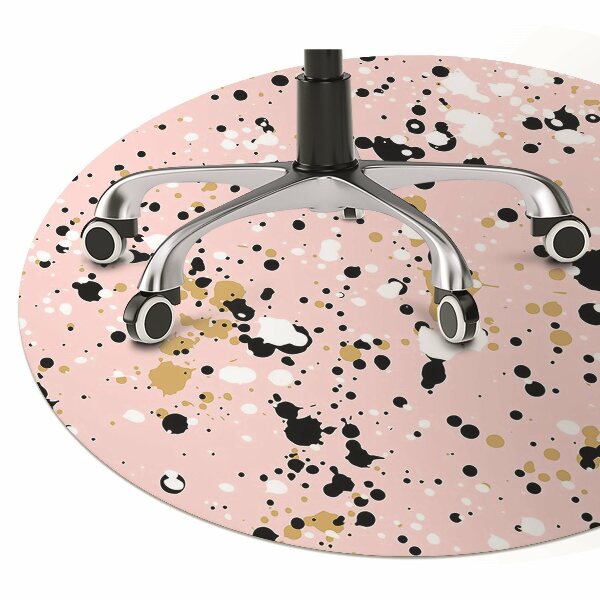 Alfombra silla ordenador Manchas de pintura