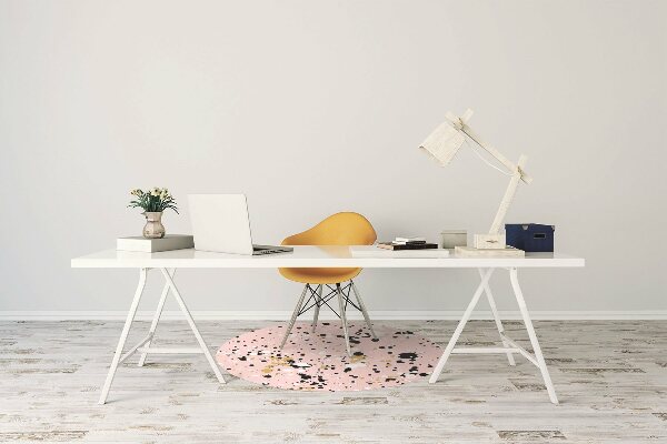 Alfombra silla ordenador Manchas de pintura