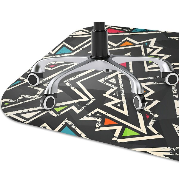 Alfombra silla ordenador Pintada