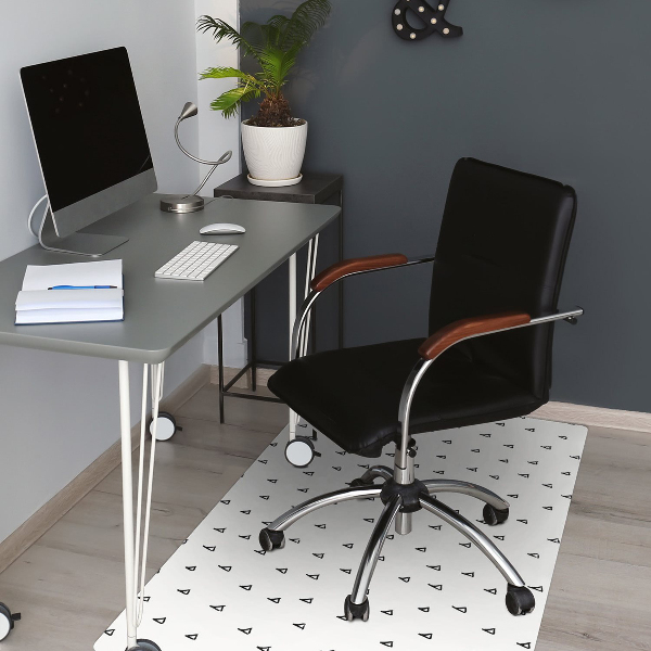Alfombra para silla de escritorio Gotas arrastradas