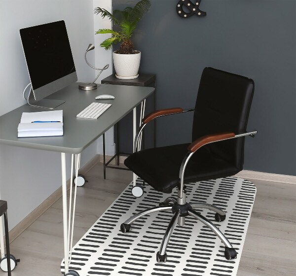 Alfombrilla para silla de escritorio Líneas abstractas