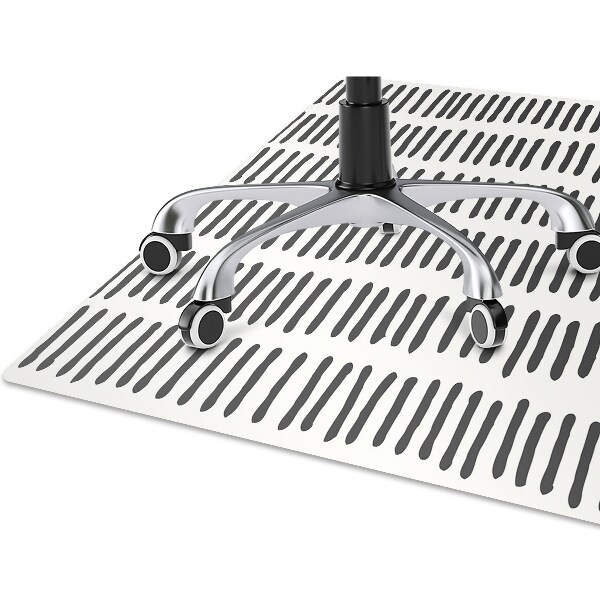 Alfombrilla para silla de escritorio Líneas abstractas