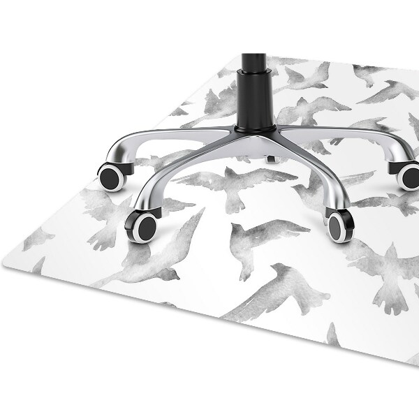 Alfombra silla ordenador Ave volando