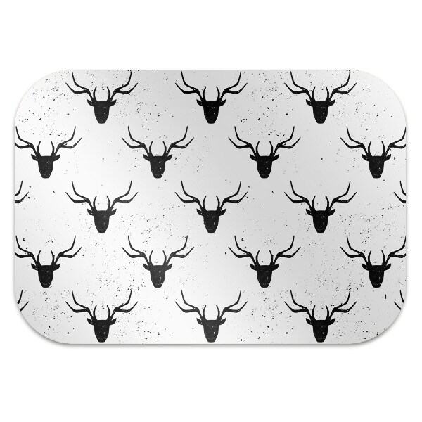 Alfombra silla ordenador Cabeza de venado