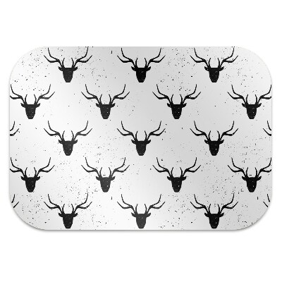 Alfombra silla ordenador Cabeza de venado