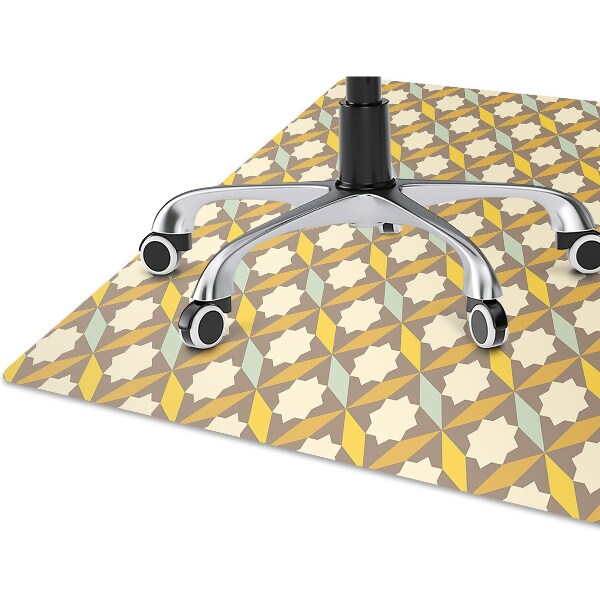 Alfombra para silla de escritorio Patrón vintage