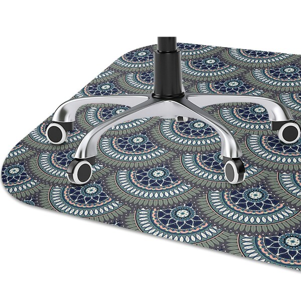 Alfombra para silla de escritorio Patrón decorativo