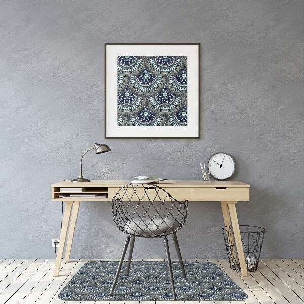Alfombra para silla de escritorio Patrón decorativo