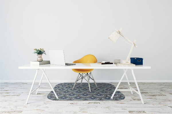 Alfombra para silla de escritorio Patrón decorativo