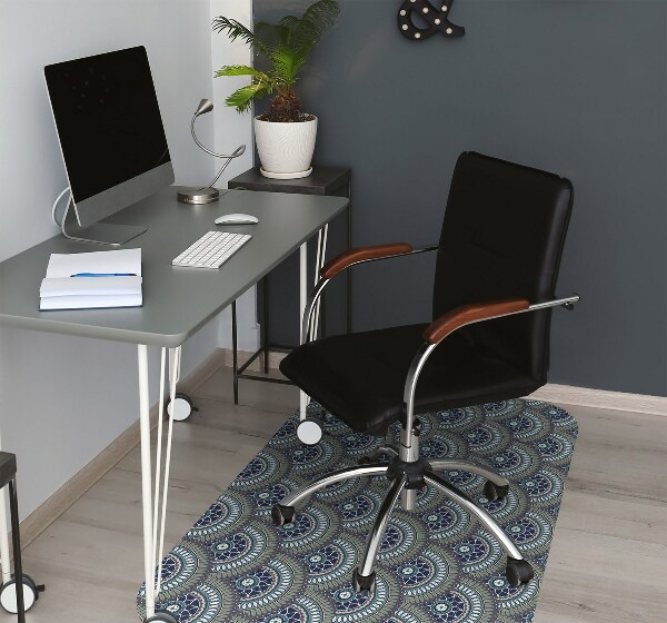 Alfombra para silla de escritorio Patrón decorativo