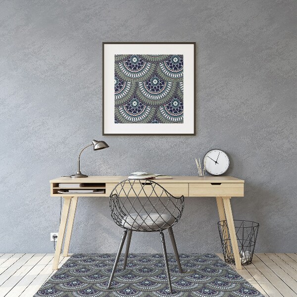Alfombra para silla de escritorio Patrón decorativo