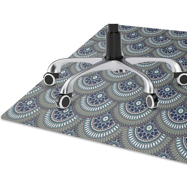 Alfombra para silla de escritorio Patrón decorativo