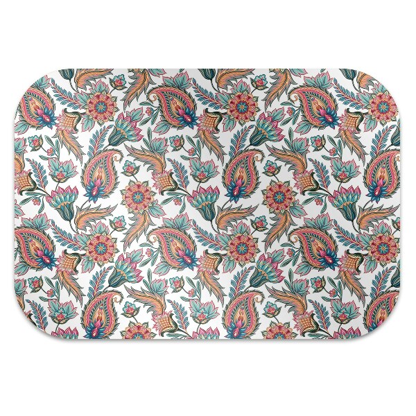 Alfombrilla para silla de escritorio Flores