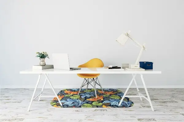 Alfombra silla ordenador Pez dorado