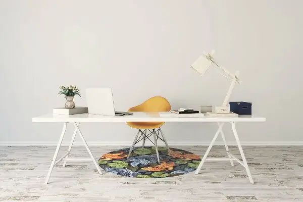Alfombra silla ordenador Pez dorado