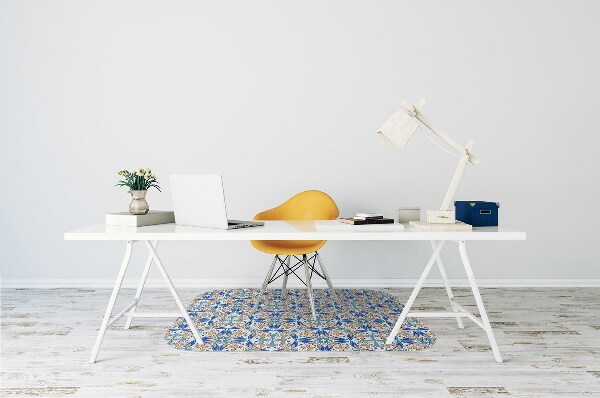 Alfombra para silla de escritorio Adorno marroquí