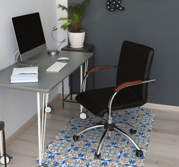 Alfombra para silla de escritorio Adorno marroquí