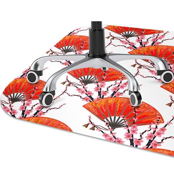 Alfombra para silla de escritorio Fanáticos japoneses